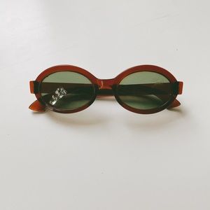 60s Vintage Cool-Ray Polaroid 105 Oval Sunglasses